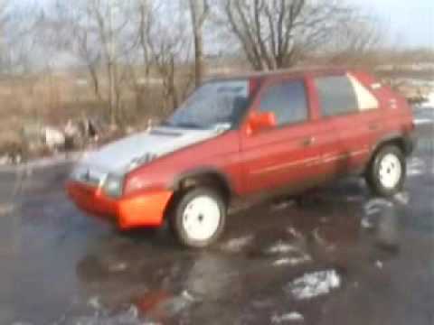 Test Skoda Favorit "RONNIE" Airport 24.2.2009