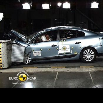  краш тест рено флюенс