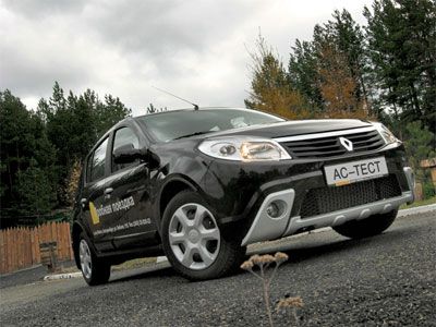  рено сандеро степвей с автоматом тест драйв видео