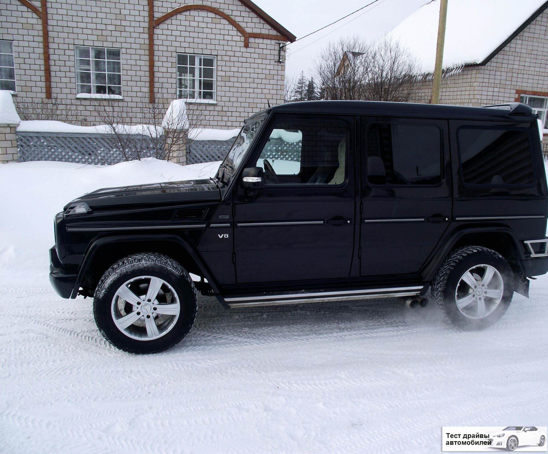  тест драйв гелендваген видео