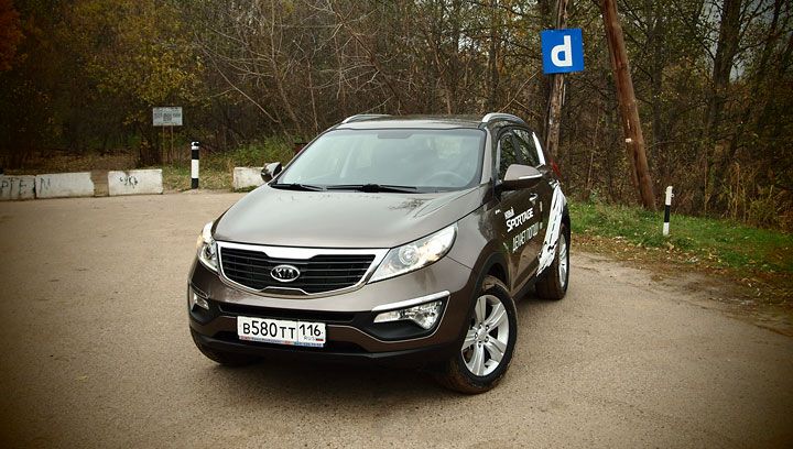  тест драйв kia sportage 17 видео