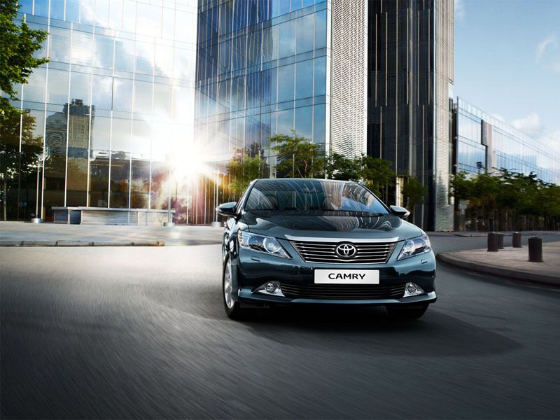  тест драйв тойота кэмри нев видео