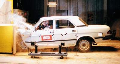  краш тест газ 3110 видео